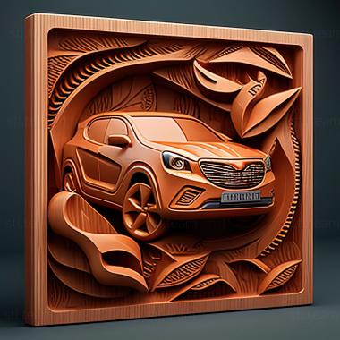 3D model Opel Mokka (STL)